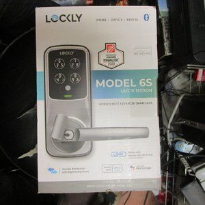 Lockly 6S Smart Lock Latch Edition Smart Touchscreen Keypad Door Lock